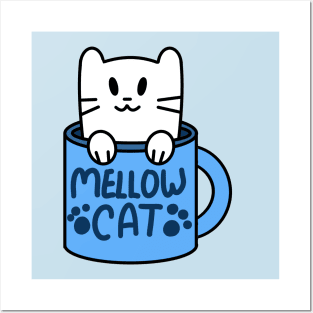 Mellow Cat Posters and Art